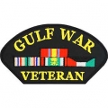 PATCH-GULF WAR,HAT,VET. (3"X5-1/4") PATCH-GULF WAR,HAT,VET. (3"X5-1/4")